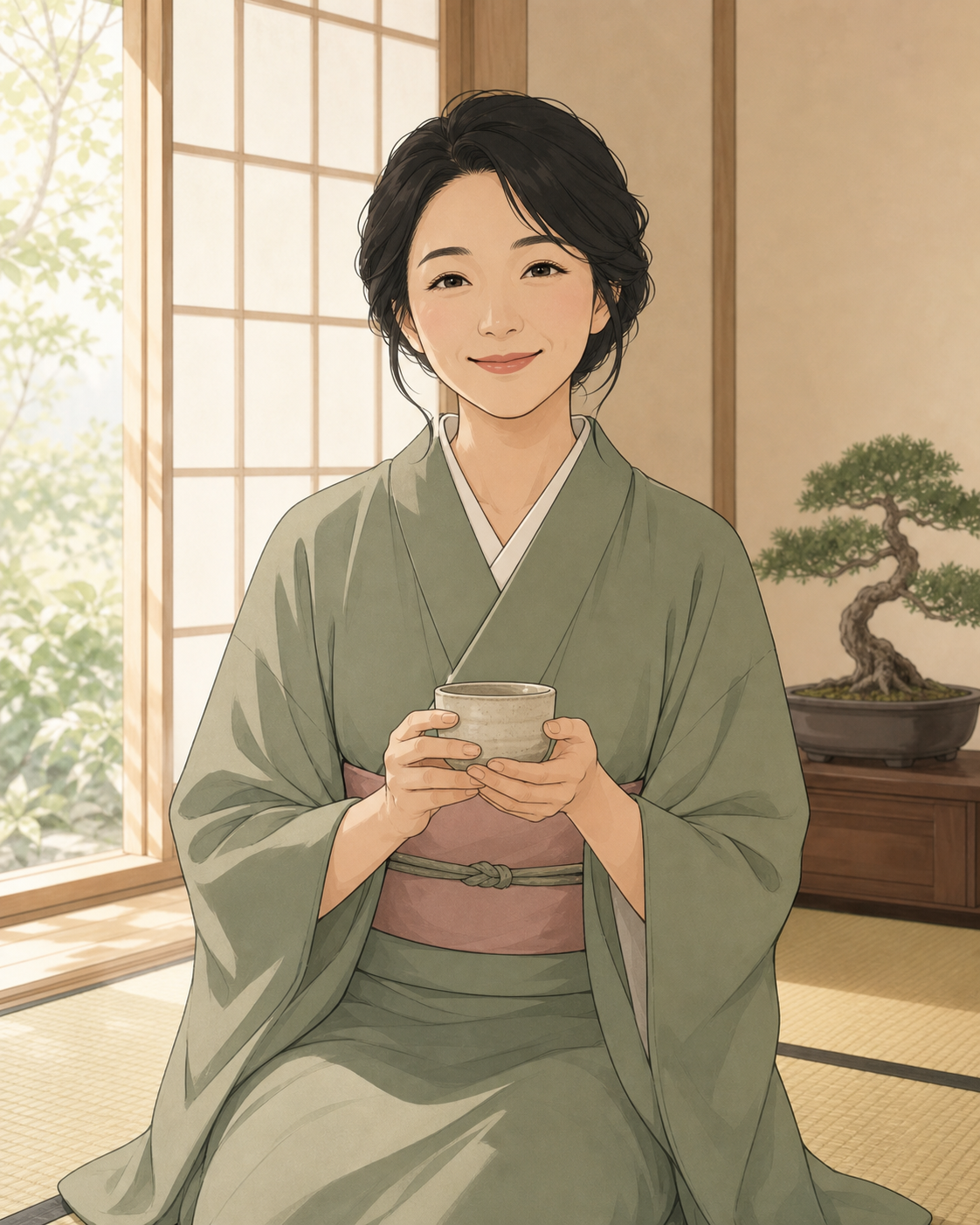 Illustration éditoriale de l'équipe Esprit Japonais